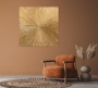 Schilderij golden elegance 100x100 thumbnail