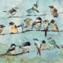 schilderij vogeltjes 60x60 thumbnail