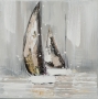 Schilderij boten 25x25 thumbnail