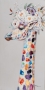 Schilderij giraffe 140x70 thumbnail