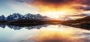 Plexiglas bergen met reflectie 66x140 thumbnail