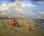 Schilderij Strand 80x100 thumbnail