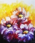 Schilderij bloemen 80x100 thumbnail