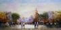 Schilderij stadsgezicht 70x140 thumbnail