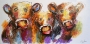 Schilderij koeien 70x140 thumbnail