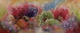 Schilderij bloemen 50x120  thumbnail
