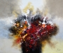 Schilderij abstract 100x120 thumbnail