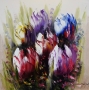 Schilderij tulpen70x70 thumbnail