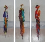 Schilderij 3 luik figuratief 60x60 thumbnail