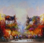 Schilderij marktplein 100x100 thumbnail