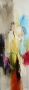 Schilderij figuratief modern 30x90 thumbnail