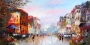 Schilderij stadsgezicht 50x100 thumbnail