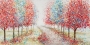 Schilderij bomenlaan 70x140 thumbnail