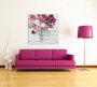 Schilderij bloemen in vaas 100x100 thumbnail