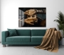 Gold gipsy woman op glas 70x100 thumbnail