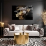Romantic woman I op glas 80x120 thumbnail