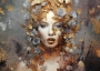 Classic lady II op glas 70x100 thumbnail