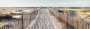 Fotokunst strand en duinen 60x150 thumbnail