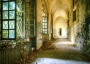 Fotokunst verlaten gebouw op canvas 100x150  thumbnail