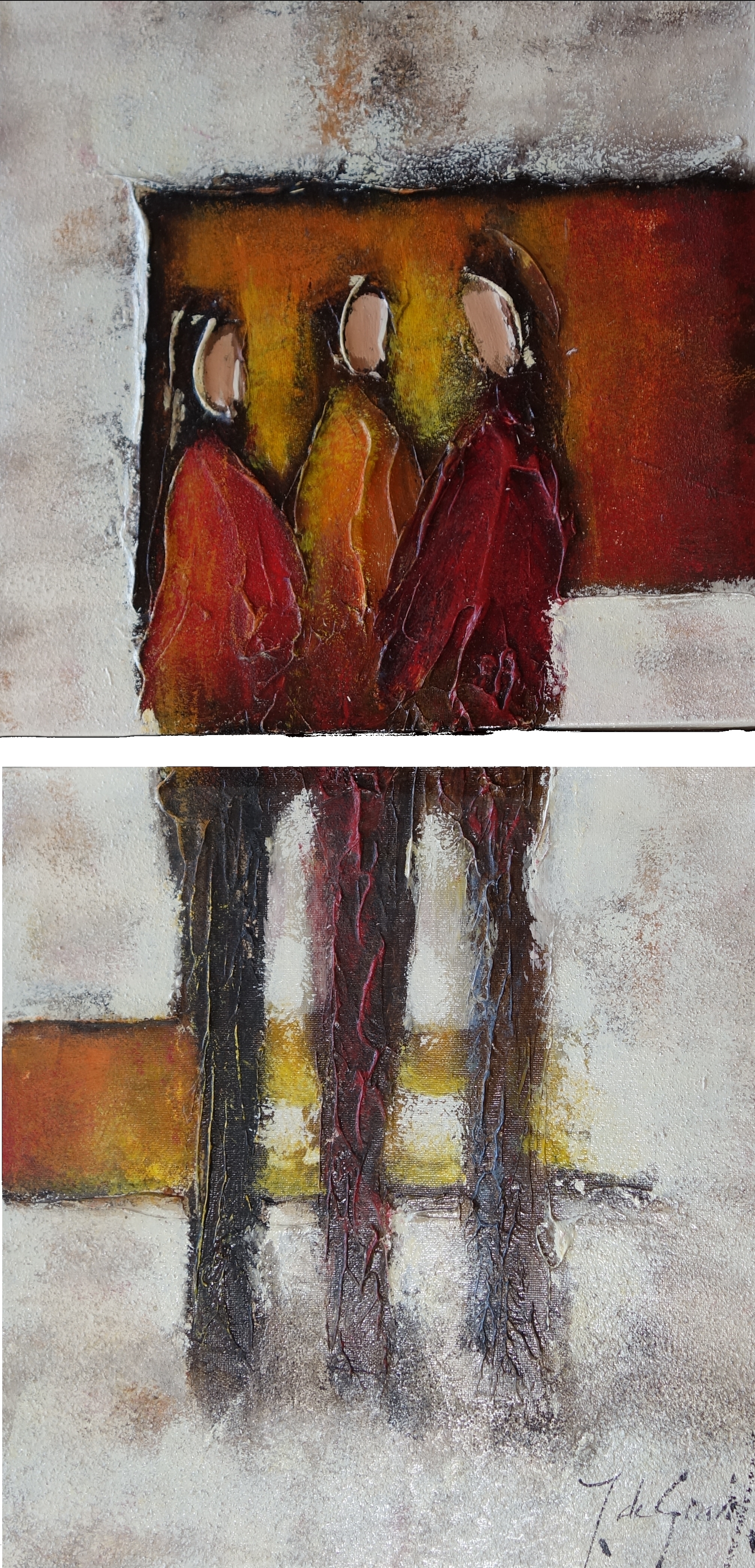 絵画 （2） マルク・シャガール「ダフニスとクロエより『At Noon,Summer