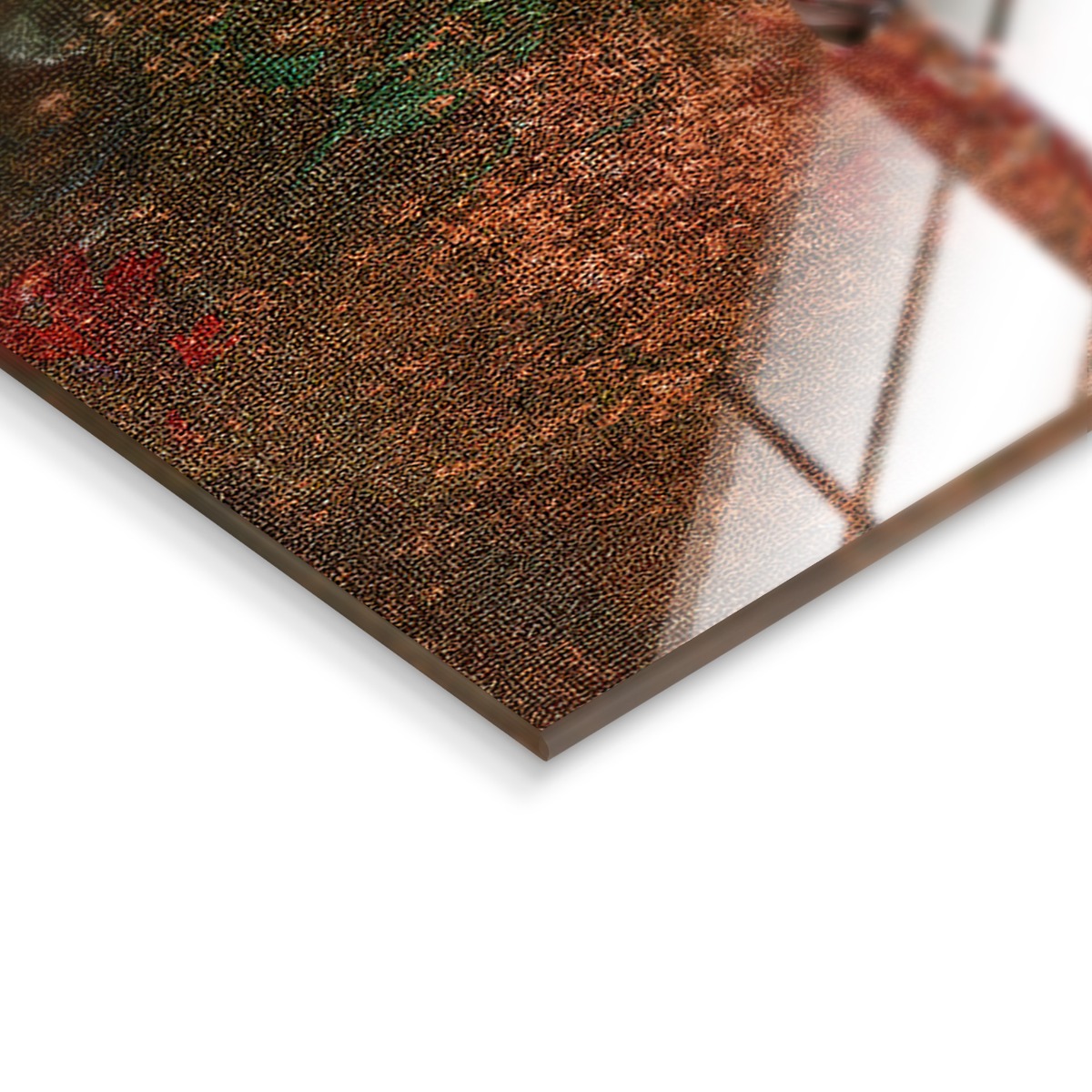 Castle lady II op glas 70x100
