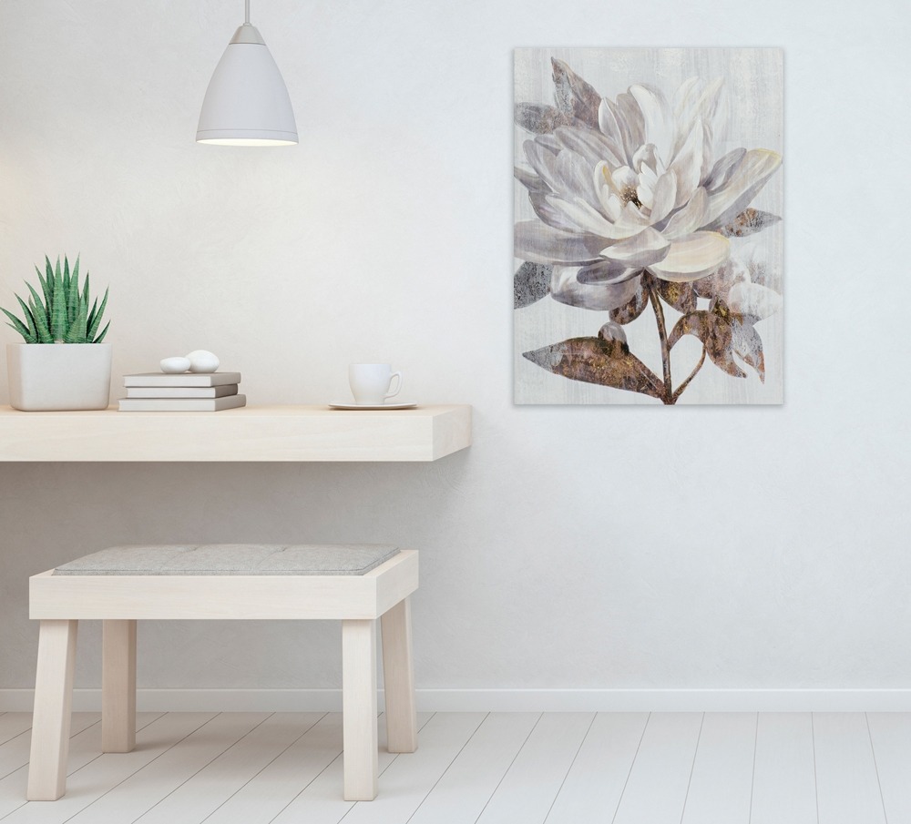 schilderij bloem 60x80
