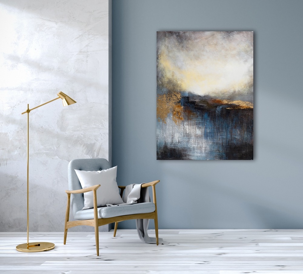 Schilderij abstract 120x90