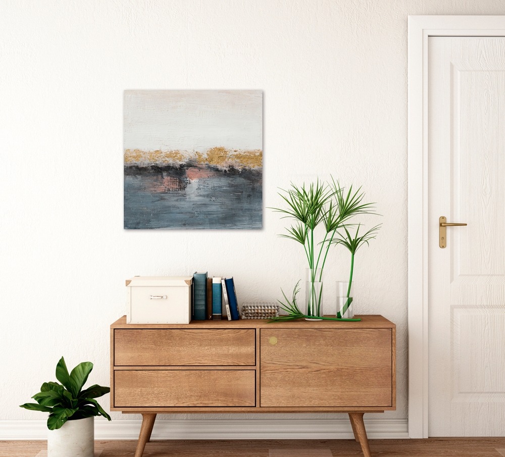 Schilderij abstract 60x60