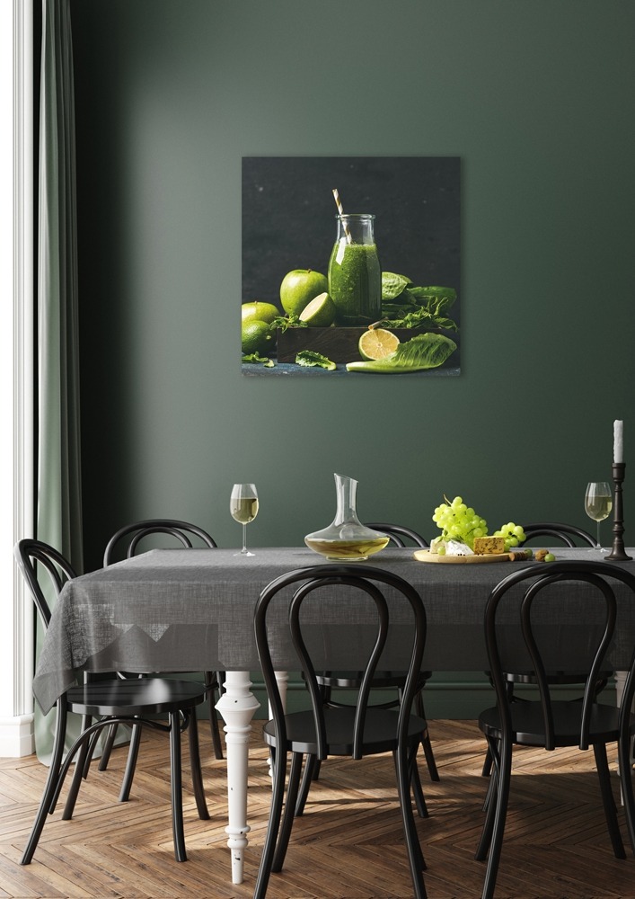 Smoothie op glas 60x60