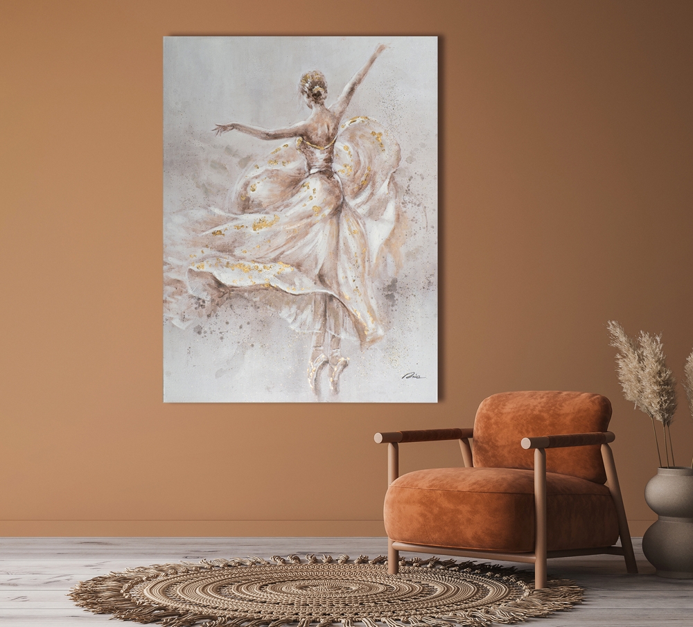Schilderij ballerina 90x120 