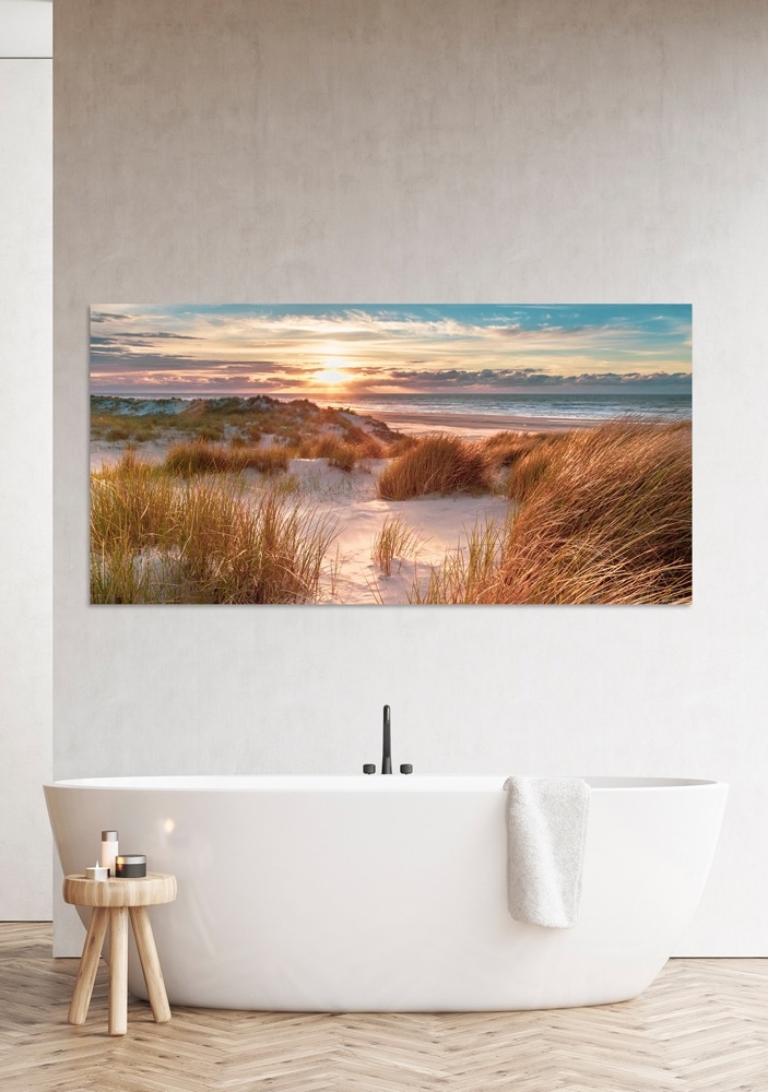 Horizon op glas 70x140