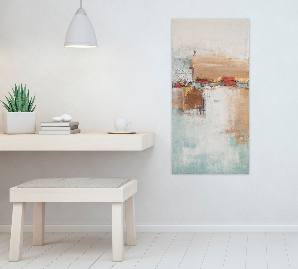Schilderij abstract 50x100