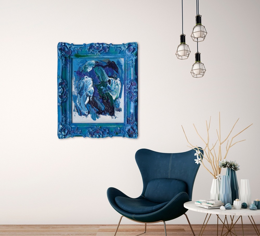 Schilderij abstract 60x70