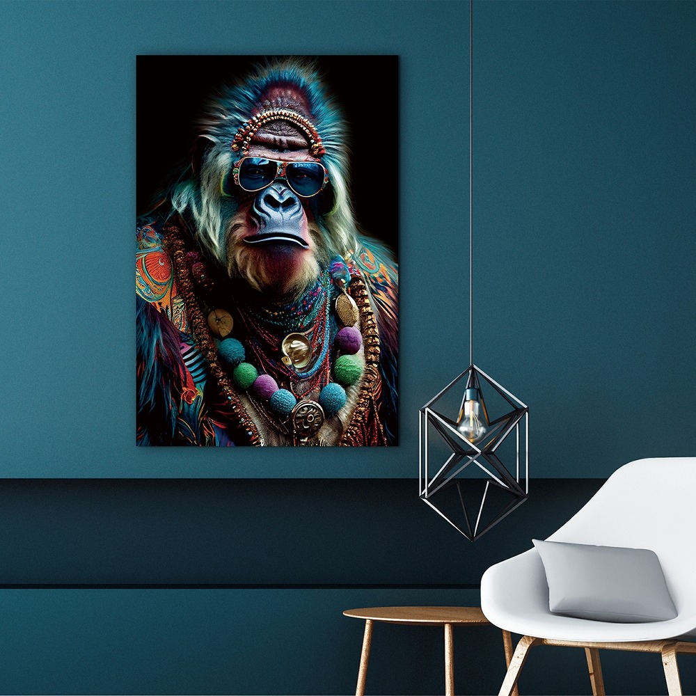Daddie cool op glas 60x90