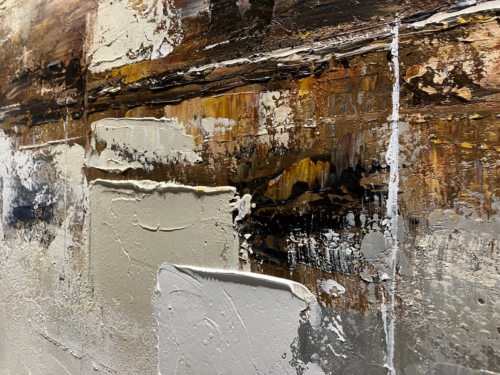 Schilderij abstract 100x150