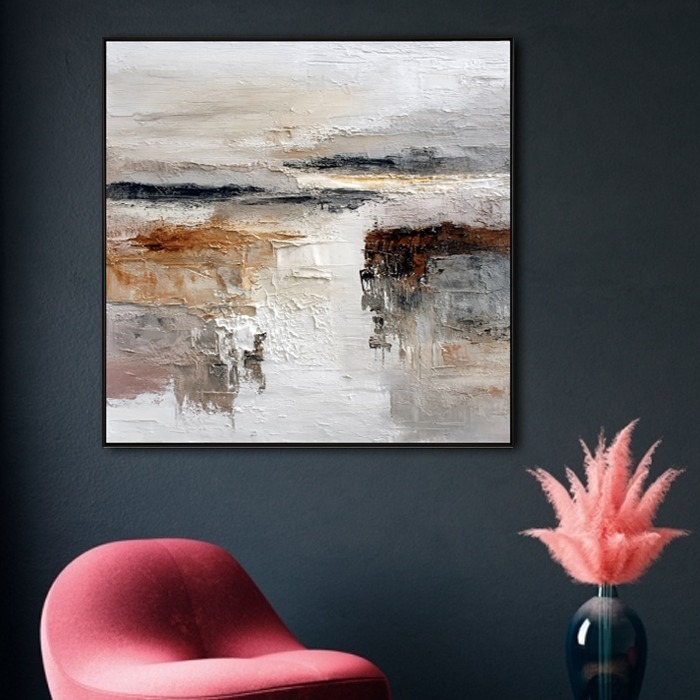 Schilderij abstract 100x100