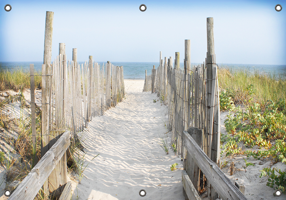 Tuinposter strand en duinen 70x100