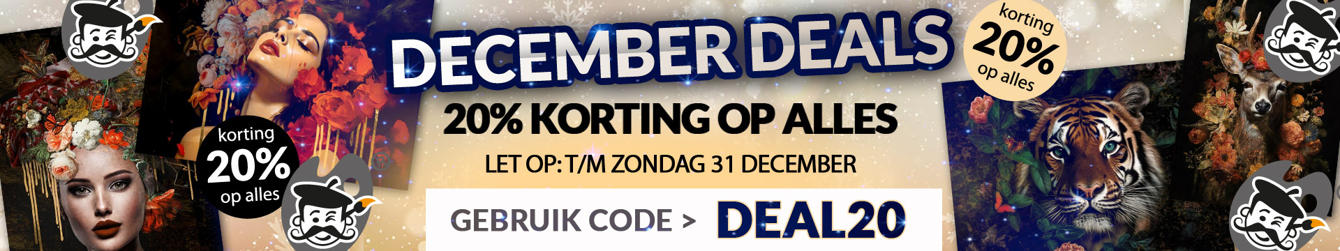 Schilderijen met korting